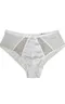 BUTTERFLY WHITE Трусы высокие
