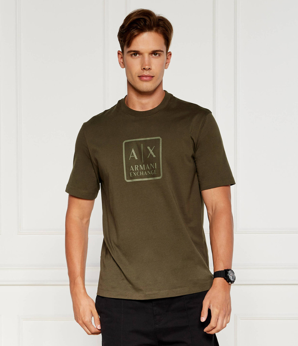 Футболка Armani Exchange - хаки(6DZTHB ZJ9JZ)