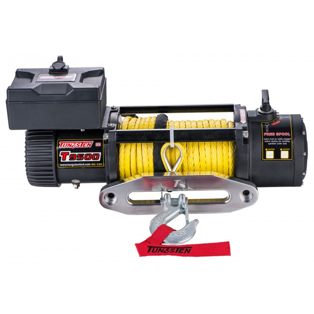 Лебедка Tungsten 9500 LB/4310 КГ, с кевларовым тросом