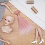 Трессы Элит прямые двухцветные №17/HT-2312/2334, длина 17см, ширина 100 см (±10 см), 1шт, 26310