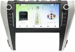 Магнитола для Toyota Camry 55 2014-2018 (рамка с крутилками и кнопками) - Teyes CC4L монитор 9" IPS, Android 14, Быстрая, Snapdragon 662, CarPlay, 4G SIM-слот
