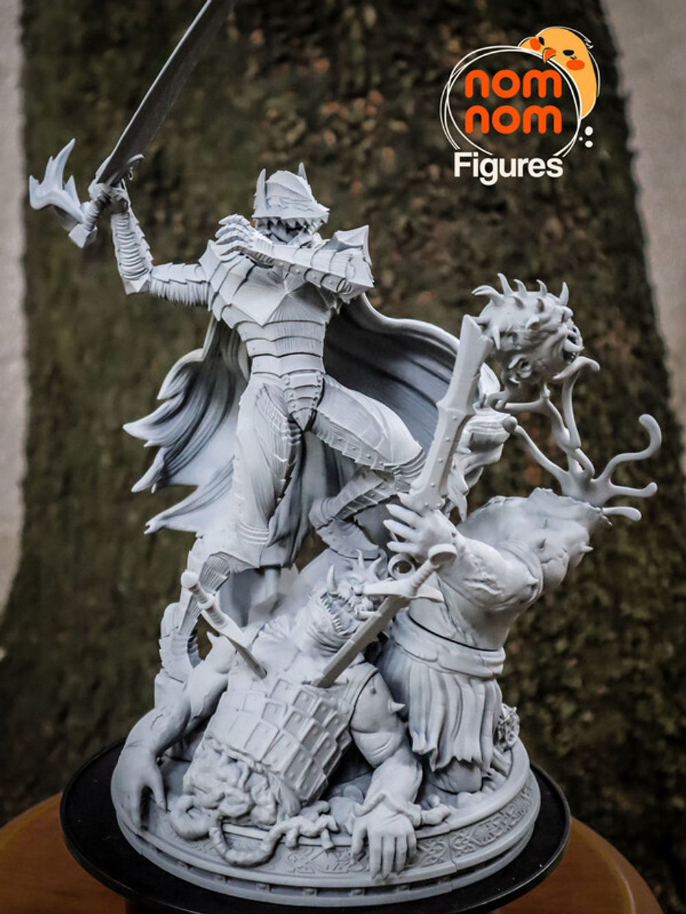 Гатс Берсерк Чёрный мечник Guts Berserk Коллекционная Фигурка Аниме