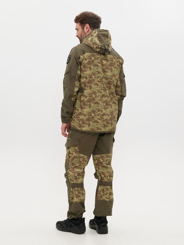Костюм летний Горка-Люкс ткань Nylon Cotton Рип-Стоп цвет Хаки/MV-23