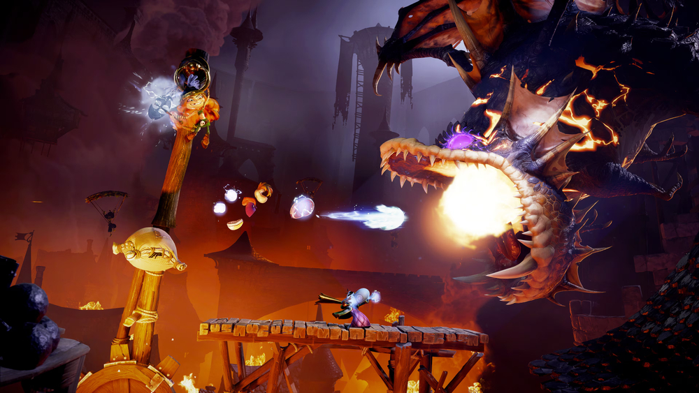 Rayman Legends Retold Премьерное издание (Launch Edition) (ключ-карта для Nintendo Switch 2, интерфейс и субтитры на русском языке)