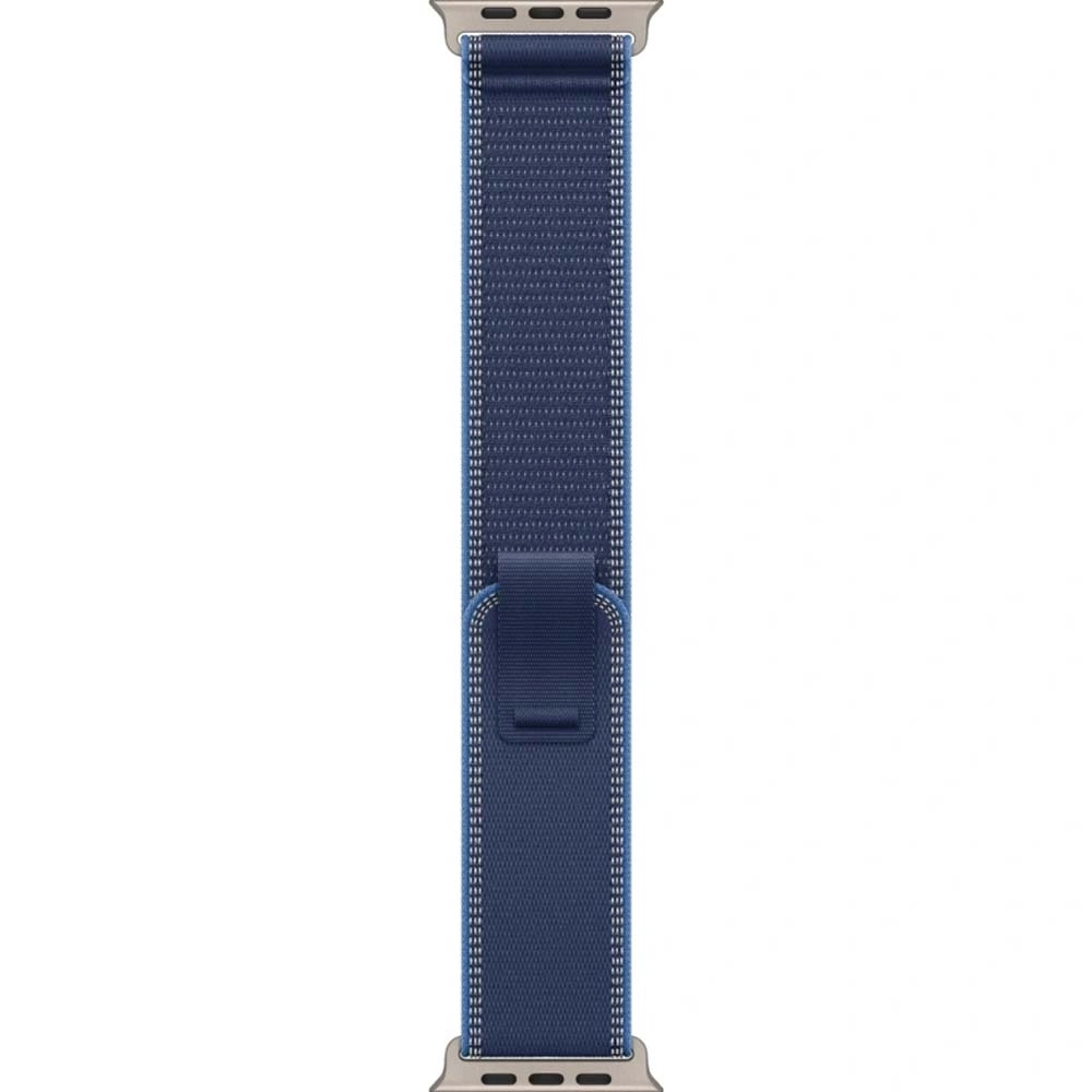 Смарт-часы Apple Watch Ultra 3 49 mm Natural Titanium case | ремешок Trail Loop | Blue/Bright Blue, S/M