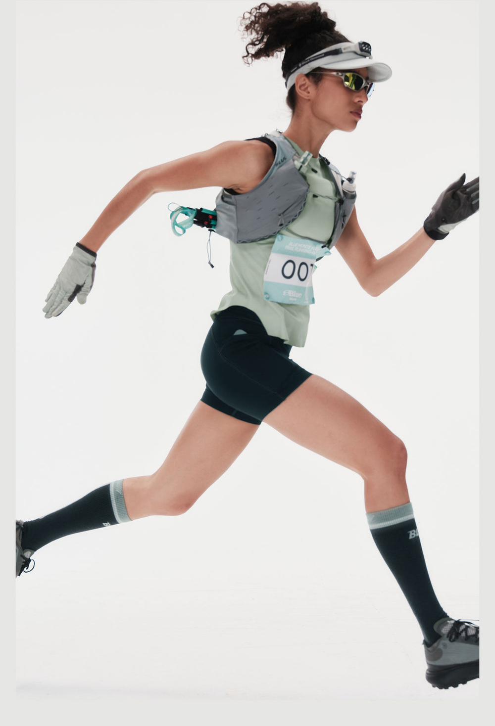 WMNS Майка Nothomme BlueMonte Running зеленый
