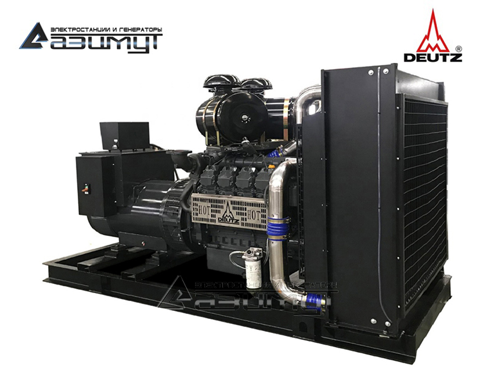 Дизельный генератор Азимут АД-400С-Т400-2РМ6C Deutz с автозапуском