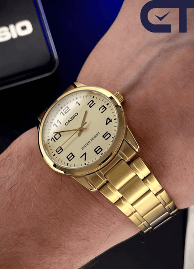 Casio MTP-V001G-9B — мужские наручные часы