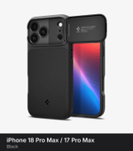 Чехол Spigen Optik Armor MagSafe для iPhone 18 Pro Max / 17 Pro Max Black