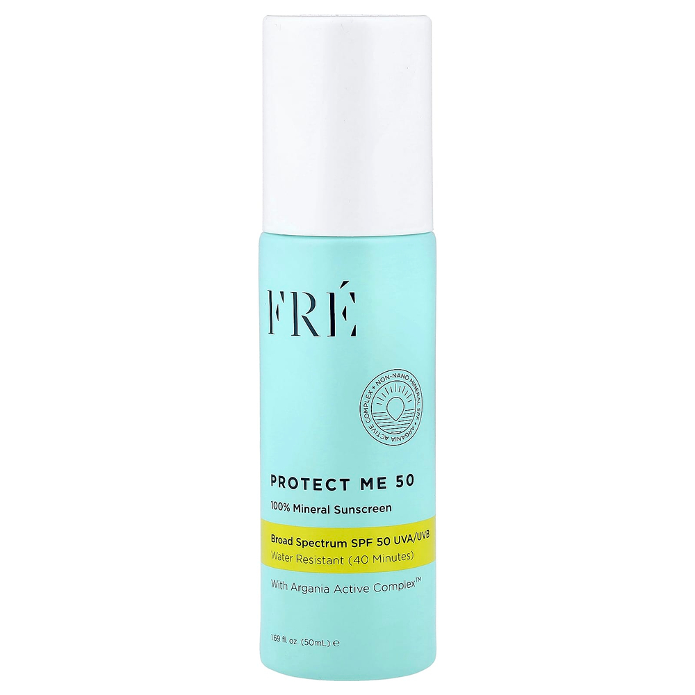 Fre, Protect Me 50, легкое увлажняющее средство для ежедневного применения, SPF 50, 50 мл (1,69 жидк. унции)