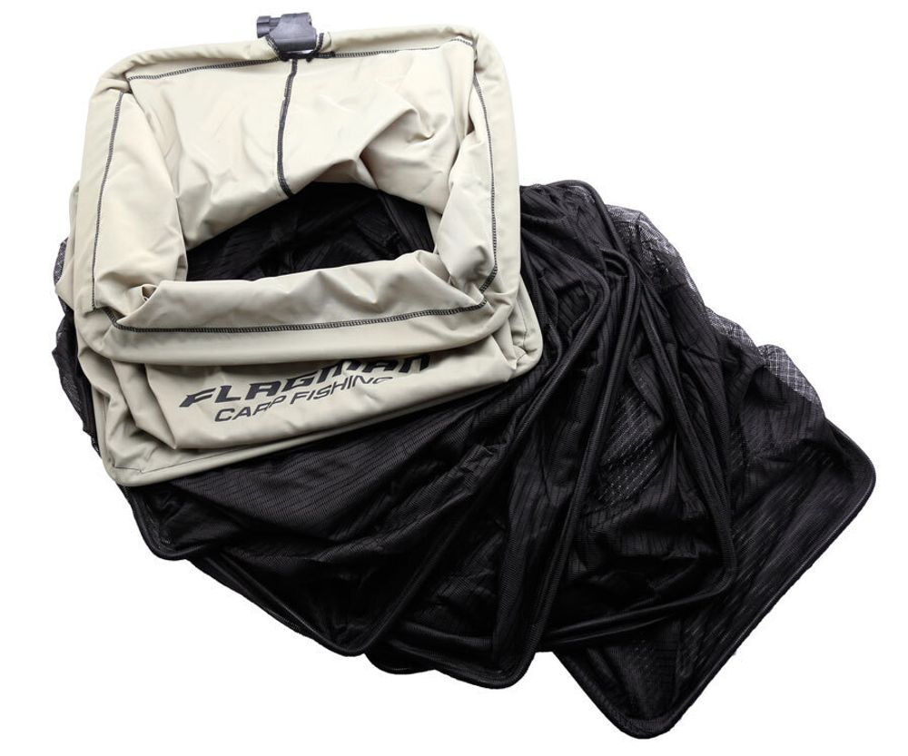 FLAGMAN Садок прямоугольный 50x40см black color Double thick 3м нейлон