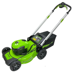 Газонокосилка аккумуляторная Greenworks Арт. 2517407, 40V, 48 см, самоходная, бесщеточная