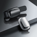 Зажим для очков Baseus Platinum Vehicle Eyewear Clip (Paste Type) - Silver