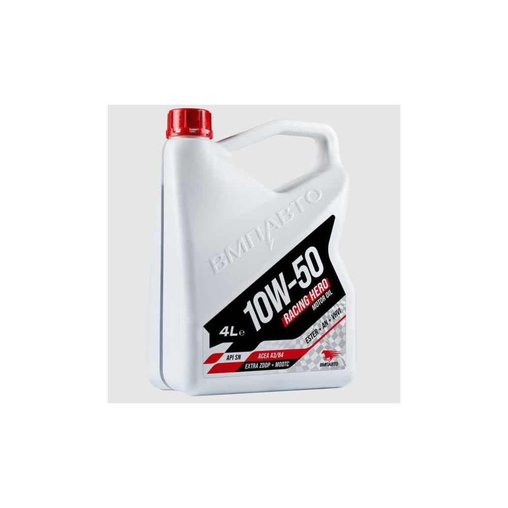 Масло моторное ВМПАВТО Racing Hero 10w50 (A3/B4, SN/CF) 4л+1л