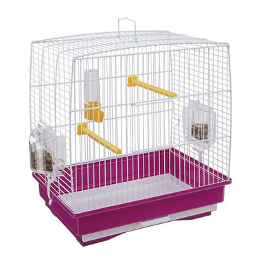 Клетка для птиц REKORD 1 цветная 35,5x24,7x37см