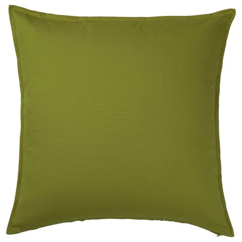 Чехол на подушку IKEA GURLI (ГУРЛИ), Оливковый, 65x65 см