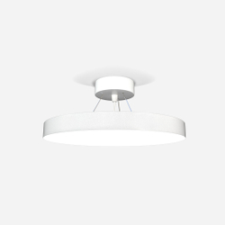 Светильник подвесной круг AltoLight Rim D500, потолочная чаша в комплекте.