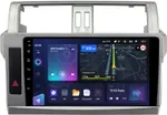 Магнитола для Toyota Land Cruiser Prado 150 2014-2017 (рамка тип 1) - Teyes CC3 монитор 10" QLED на Android 10, Быстрая, CarPlay, 4G SIM-слот