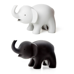 Диспенсер для скотча Qualy Elephant черный