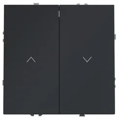 Выключатель для жалюзи Voltum S70 Графит VLS020707