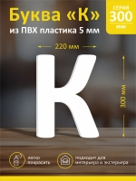 Буквы из пластика на стену