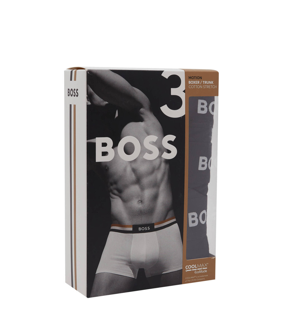 Трусики-боксеры 3шт. BOSS BLACK - черный(50516542)