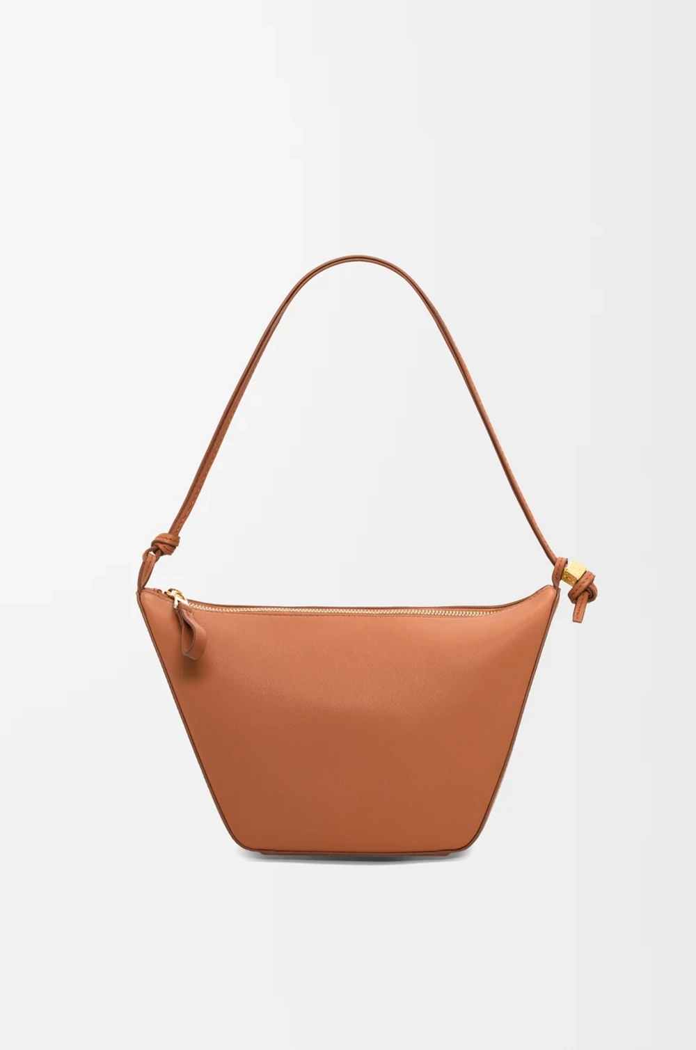 Loewe Мини сумка-хобо Hammock из классической телячьей кожи, желто-коричневый