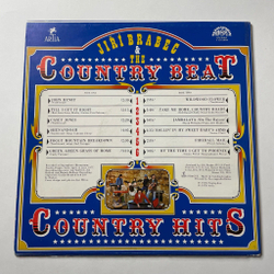 Винтажная виниловая пластинка LP Jiri Brabec and The Country Beat 12 Golden Country Hits (Чехословакия 1978)
