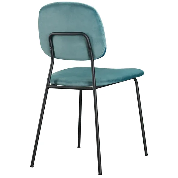 Стул Letto Soft бирюзовый велюр