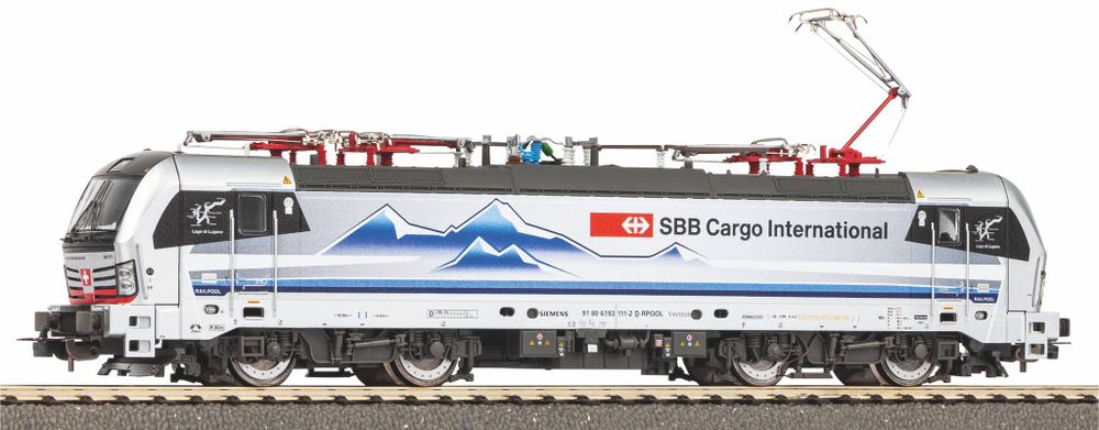 Электровоз Vectron BR 193 Lago di Lugano SBB VI