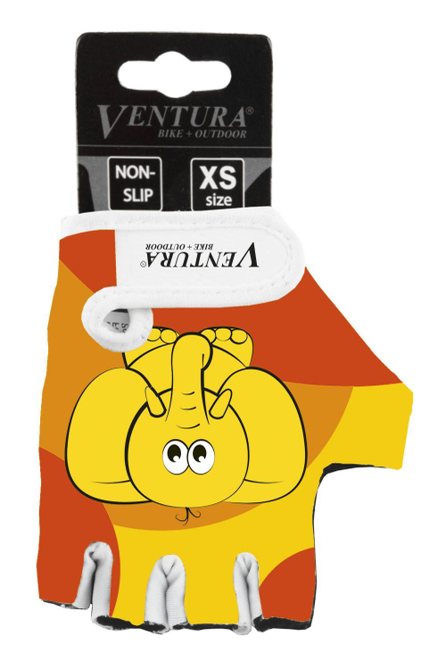Перчатки детские лайкра антискольз. р-р XS (5) цв. в ассорт. VENTURA