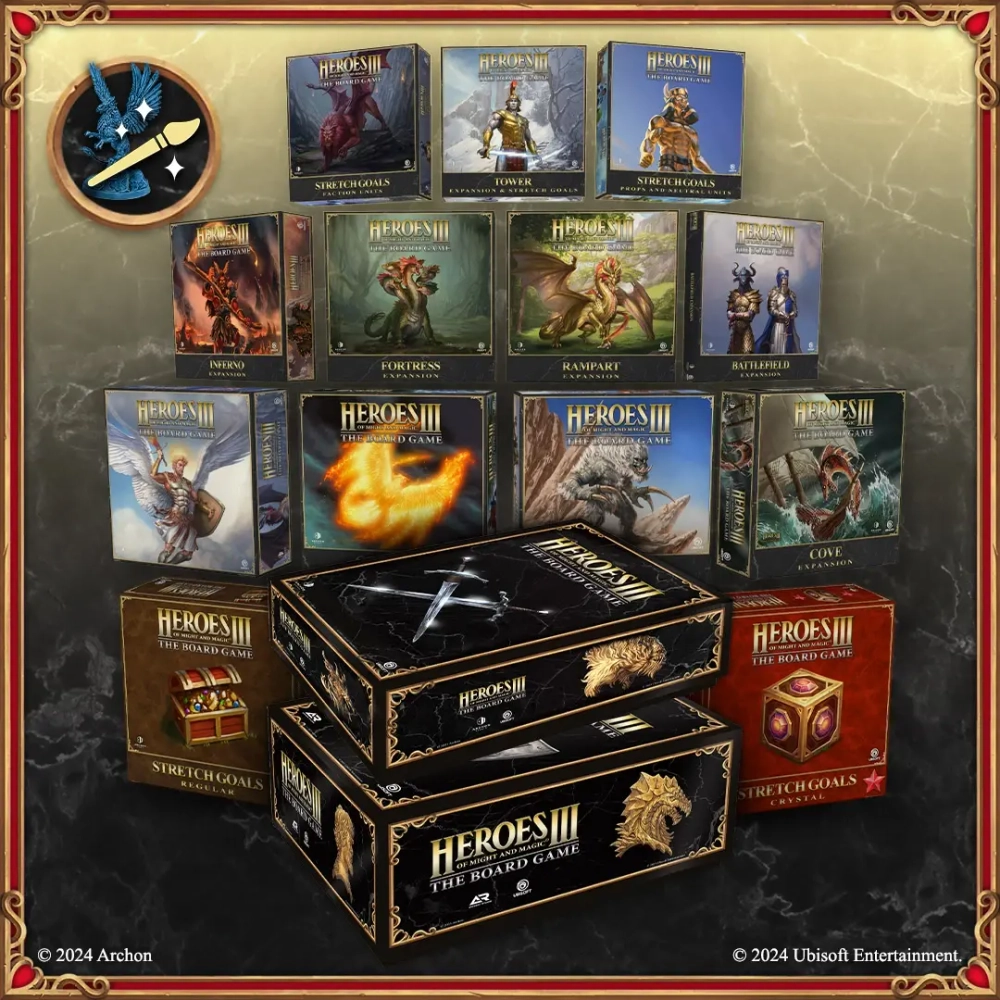 Heroes of Might & Magic III - настольная игра