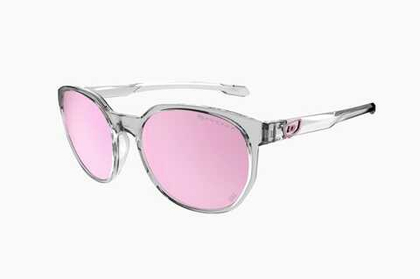Спортивные очки Demetz Advance / Crystal Grey Polarized with Turquoise/Pink Mirror Cat.3