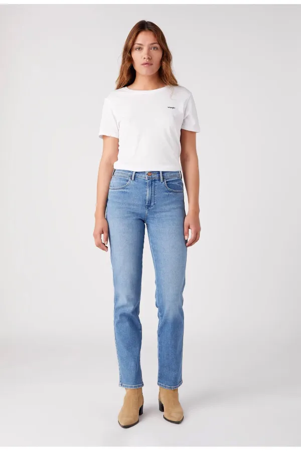 Джинсы женские WRANGLER STRAIGHT RIVER
