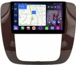 Магнитола для Chevrolet Tahoe 900 2006-2014 (рамка под дерево) - FarCar S500-TS18 монитор 9.5" QLED на Android 14, CarPlay, 4G SIM-слот