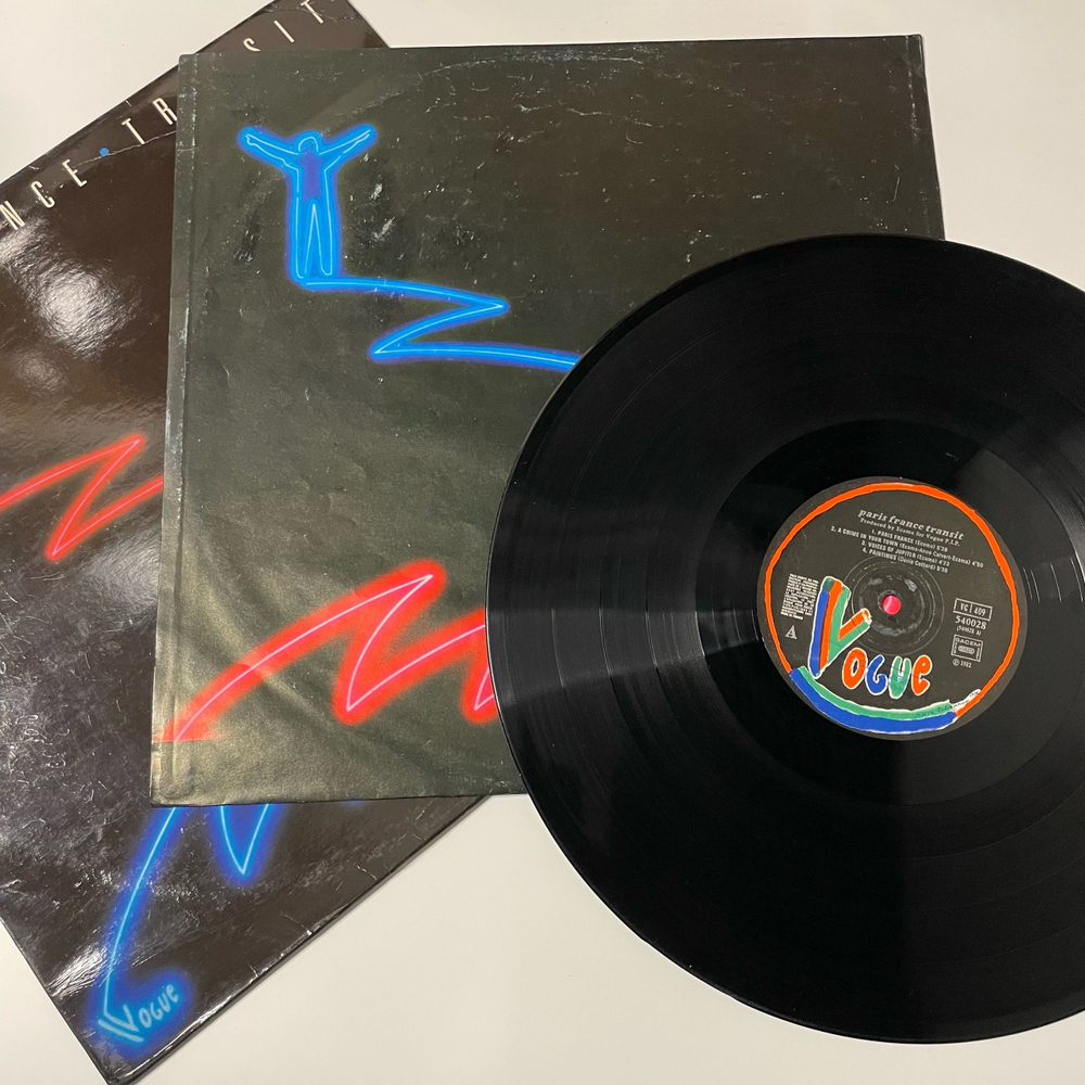 Винтажная виниловая пластинка LP Space, Didier Marouani, Paris France Transit (Франция 1982)