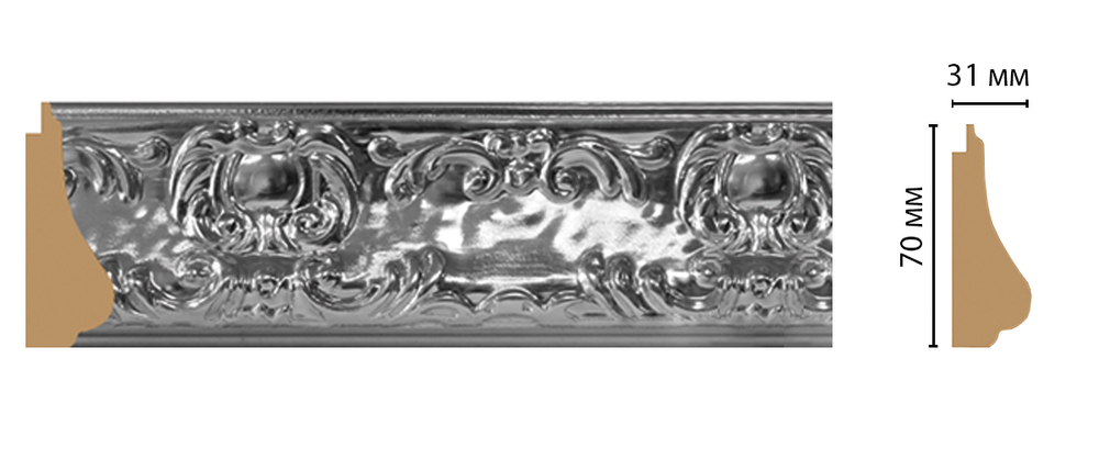 Багет Decomaster 566-1609 70*31*2900мм