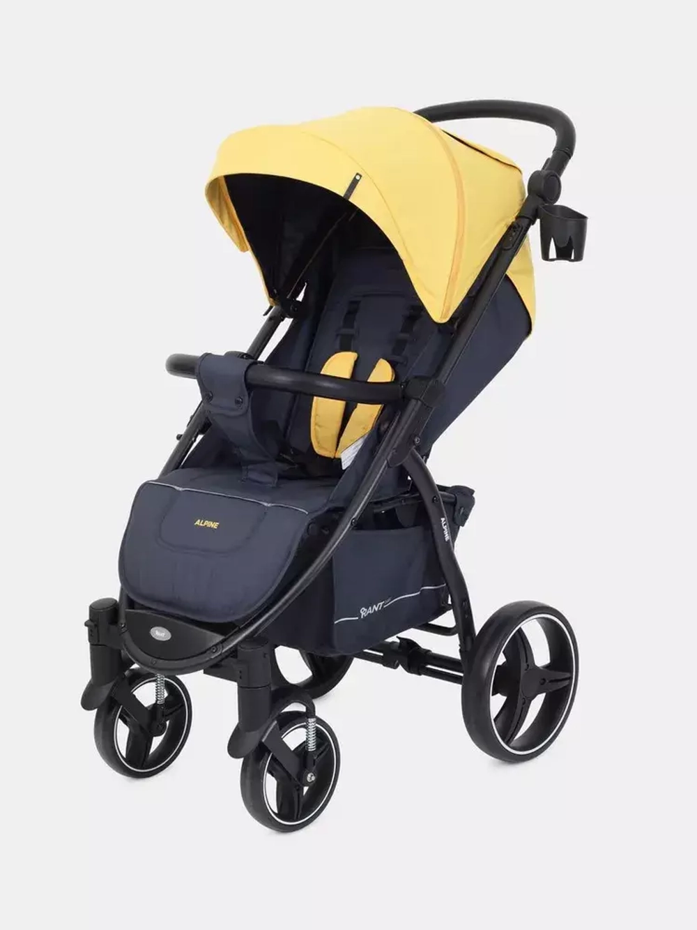 Коляска детская RANT basic "ALPINE" RA450 Yellow
