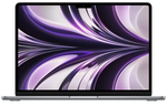 13.3" Ноутбук MacBook Air 13 2022 Space Gray (2560x1664, Apple M2, RAM 8ГБ,SSD 256ГБ, Apple M2 10-Core GPU, MacOS)
