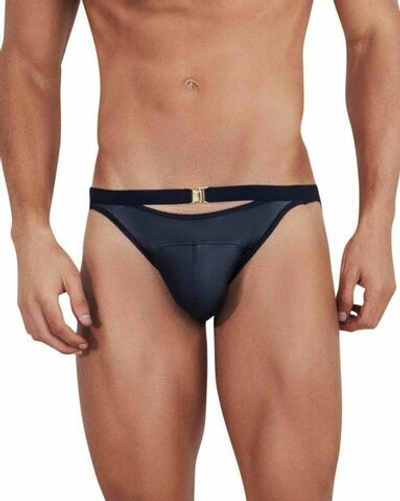 Черные мужские трусы-брифы с декоративным пояском Misty Brief (Размер: XL) (Цвет: черный)