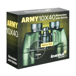 Бинокль Levenhuk Army 10x40 с сеткой - изображение 10