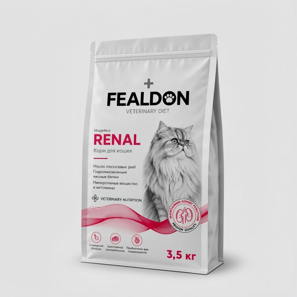 Сухой корм Fealdon RENAL для кошек