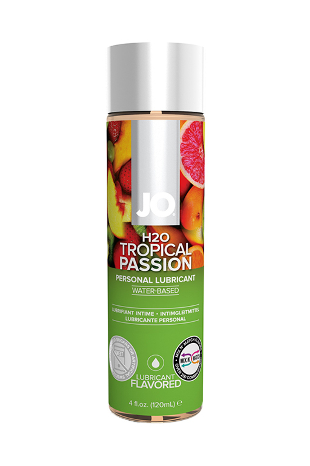 JO Flavored Tropical Passion - Оральный лубрикант Тропический, 120 мл.