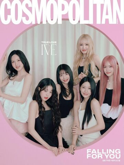 публикация COSMOPOLITAN - 2025.02 IVE GROUP G Type