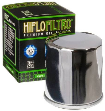 Фильтр масляный для мотоциклов, квадроциклов и лодочных моторов Hiflo Filtro HF204С