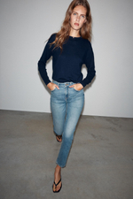 ДЖИНСЫ Z1975 MOM FIT С ВЫСОКОЙ ПОСАДКОЙ — ZARA