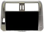 Магнитола для Toyota Land Cruiser Prado 150 2009-2013 (рамка бронза) - Teyes CC3-2K монитор 13", QLED+2K, Android 10, Быстрая, 4G SIM-слот, CarPlay