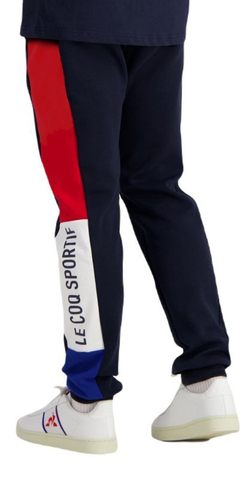 Мужские теннисные штаны Le Coq TRI Pant Slim N°1 SS23 - sky captain