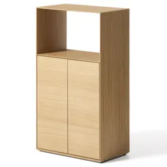 Стеллаж из шпона дуба Visala 60 x 106 см