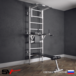 Шведская стенка Sv Sport (Турник стандарт/Брусья/Скамья)